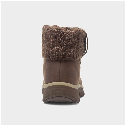 Slip Ins Easy Going Womens Brown Boot