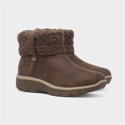 Slip Ins Easy Going Womens Brown Boot