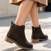 Hush Puppies Maddy Womens Brown Wide Boots (Click For Details)