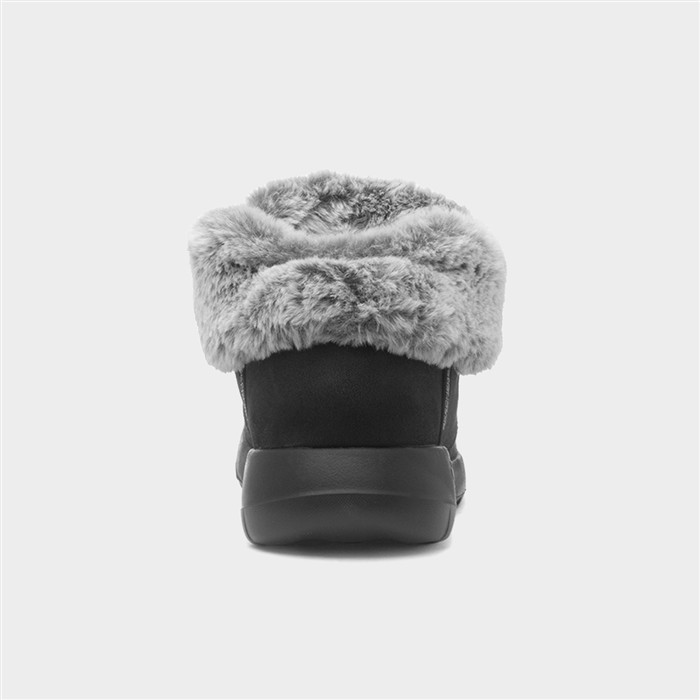 Slip Ins On-The-Go Womens Black Boot