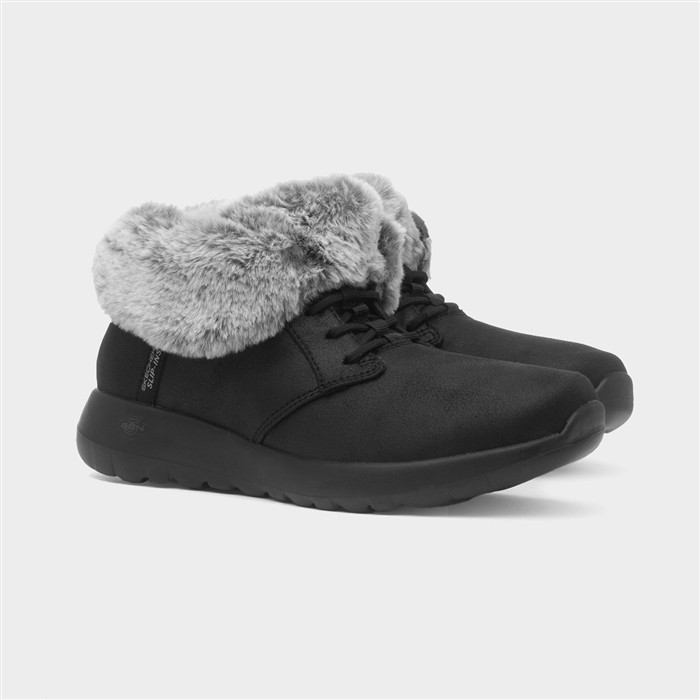 Slip Ins On-The-Go Womens Black Boot
