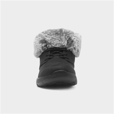 Slip Ins On-The-Go Womens Black Boot