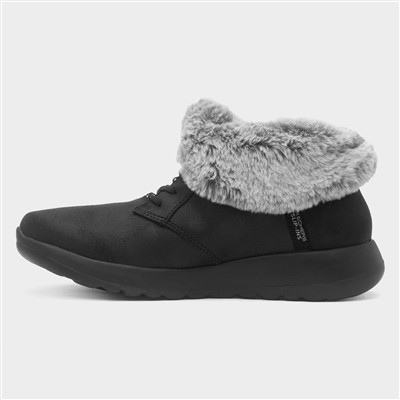 Slip Ins On-The-Go Womens Black Boot