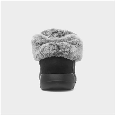 Slip Ins On-The-Go Womens Black Boot