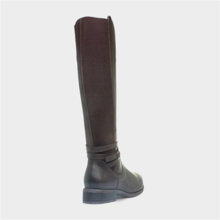 Vanessa Womens Brown Leather Boot