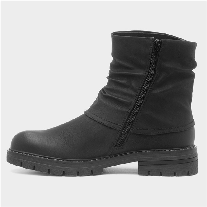 Marnie Womens Black Waterproof Ankle Boot