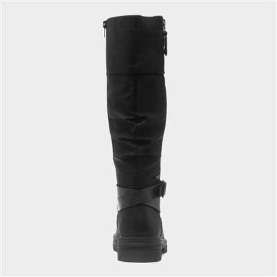 Margo Womens Black Waterproof Calf Boot