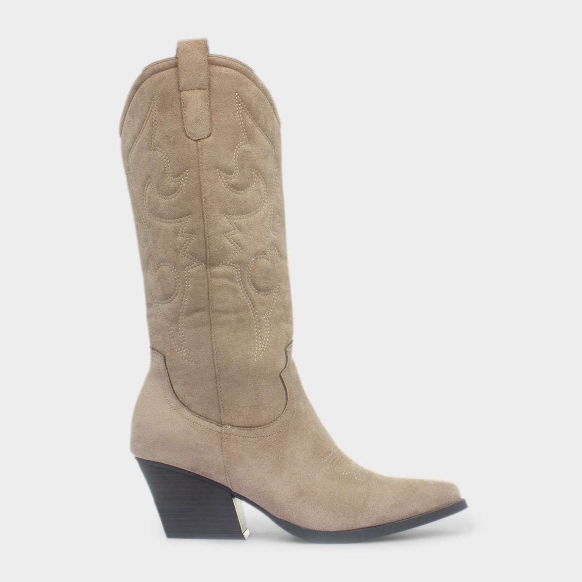 Sofia Womens Sand Brown Wide Fit Boots