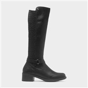 Rieker Womens Black Knee High Boot (Click For Details)