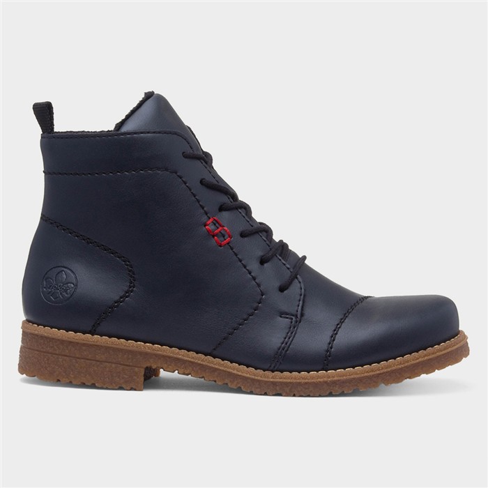 Antistress Womens Navy Ankle Boot
