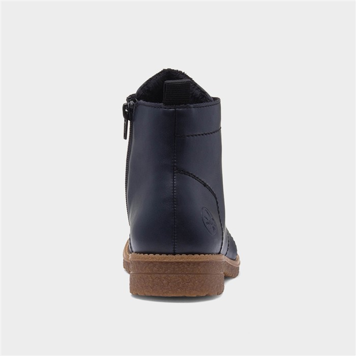 Antistress Womens Navy Ankle Boot