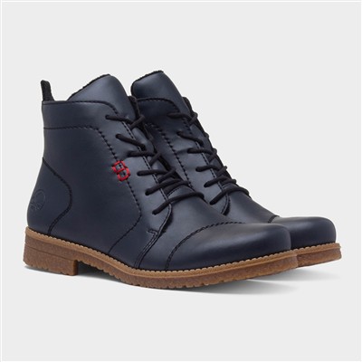 Antistress Womens Navy Ankle Boot