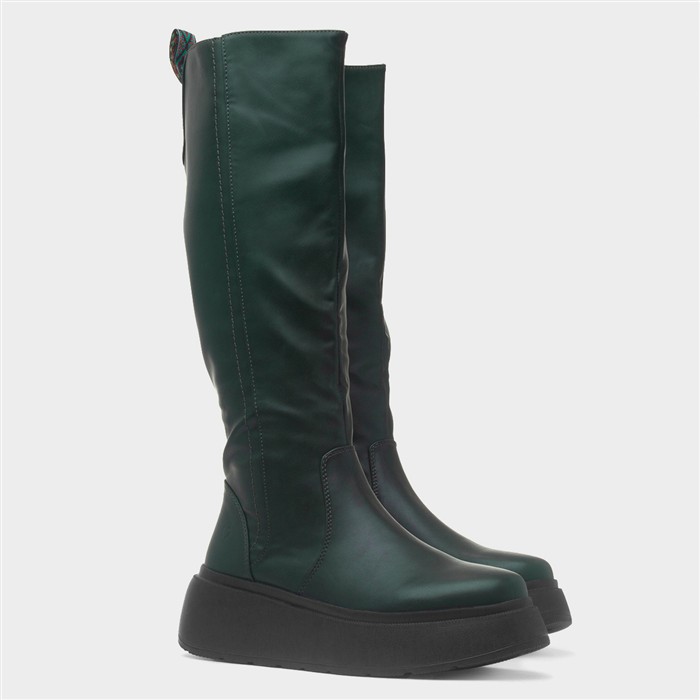 Verity Womens Evergreen Chunky Boot