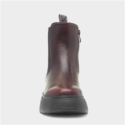Litesoles Nera Womens Burgundy Boot