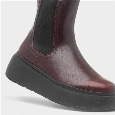 Litesoles Nera Womens Burgundy Boot