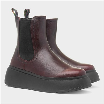 Litesoles Nera Womens Burgundy Boot