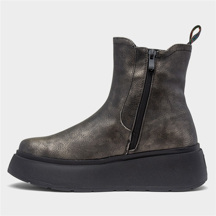 Litesoles Nera Womens Pewter Boot