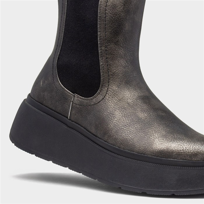 Litesoles Nera Womens Pewter Boot