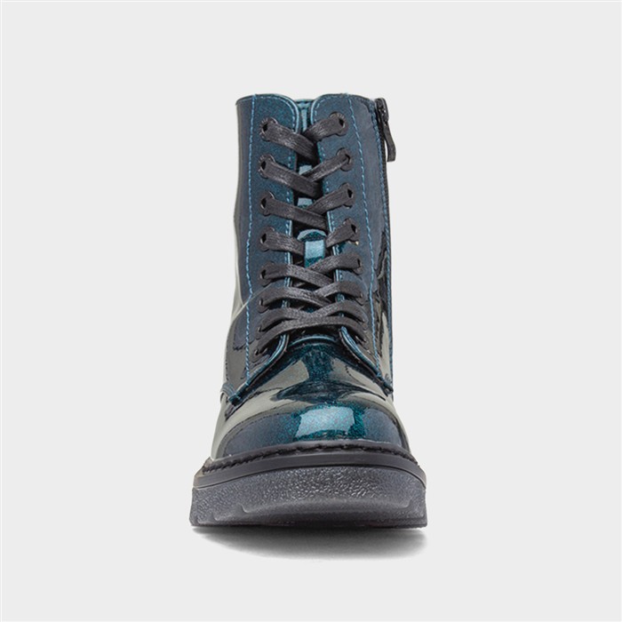 Justina2 Womens Ocean Glitter Boot