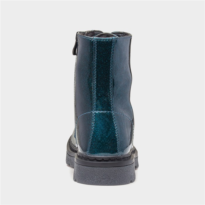 Justina2 Womens Ocean Glitter Boot