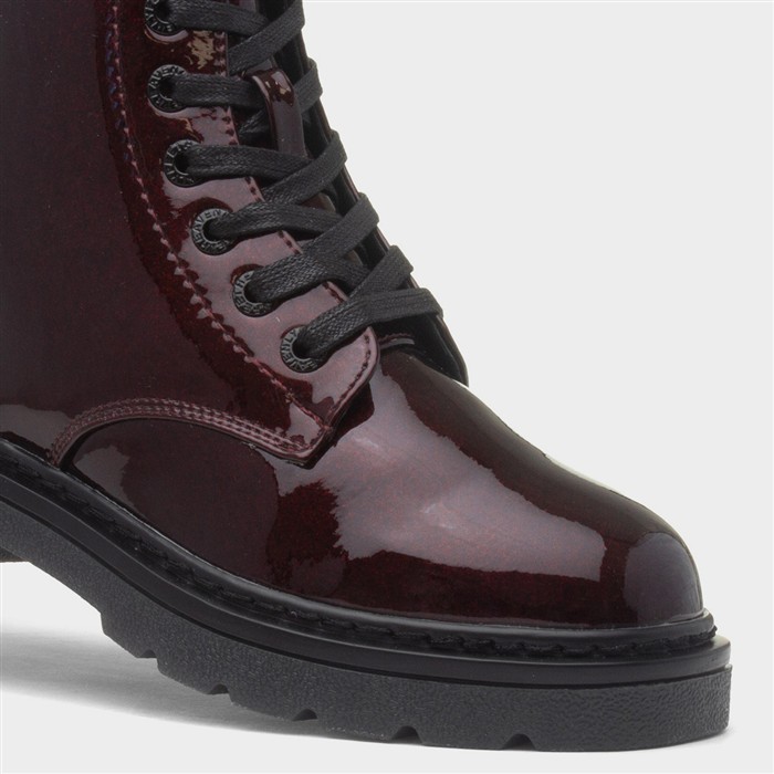 Justina2 Womens Burgundy Boot