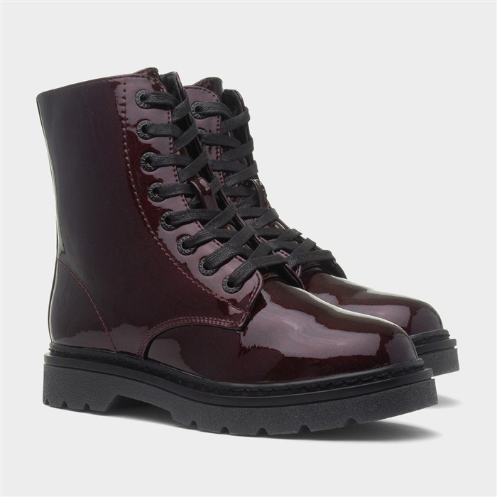Justina2 Womens Burgundy Boot