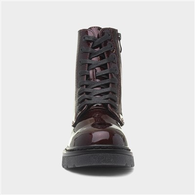 Justina2 Womens Burgundy Boot