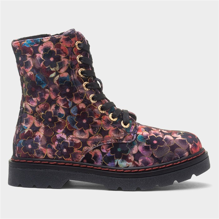 Justina2 Viola Womens Rose Pink Boot