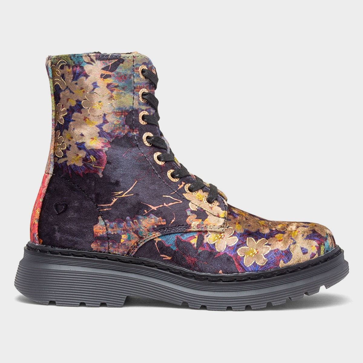 Lotte Womens Multi Floral Boot
