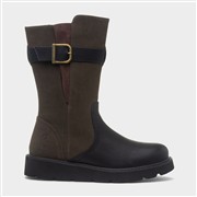 Heavenly Feet Kin Combo Womens Brown Calf Boot (Click For Details)