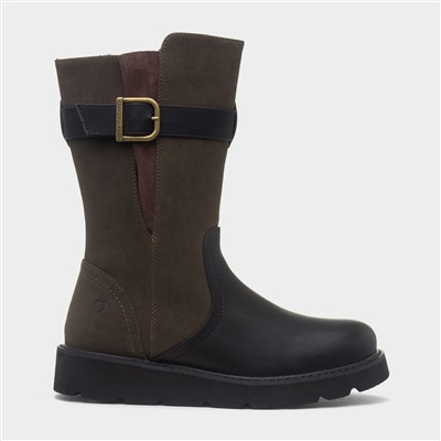 Kin Combo Womens Brown Calf Boot