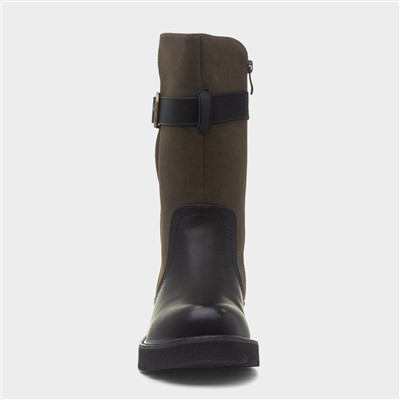 Kin Combo Womens Brown Calf Boot