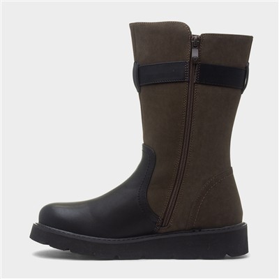 Kin Combo Womens Brown Calf Boot
