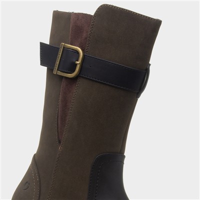 Kin Combo Womens Brown Calf Boot