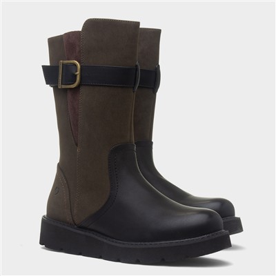 Kin Combo Womens Brown Calf Boot