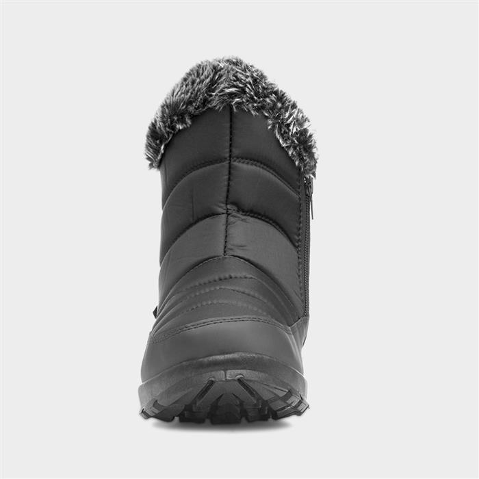 Longleat Womens Black Snow Boot