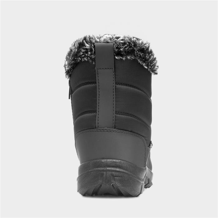 Longleat Womens Black Snow Boot