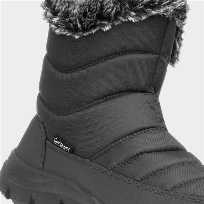 Longleat Womens Black Snow Boot