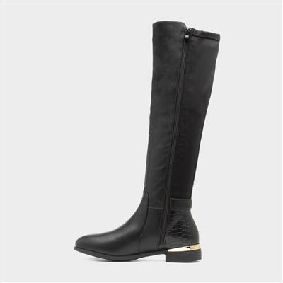 Natalie Womens Black Boot
