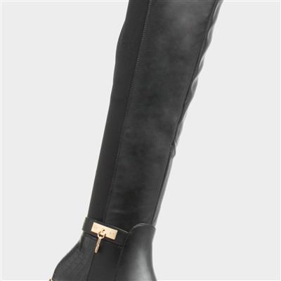 Natalie Womens Black Boot