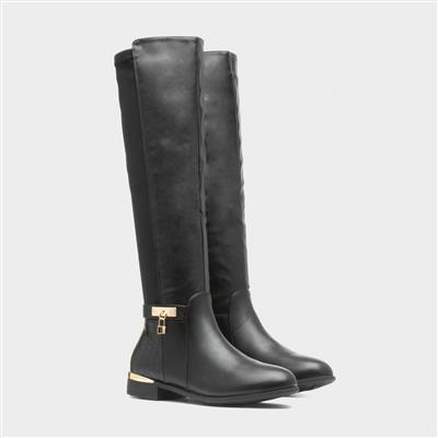 Natalie Womens Black Boot