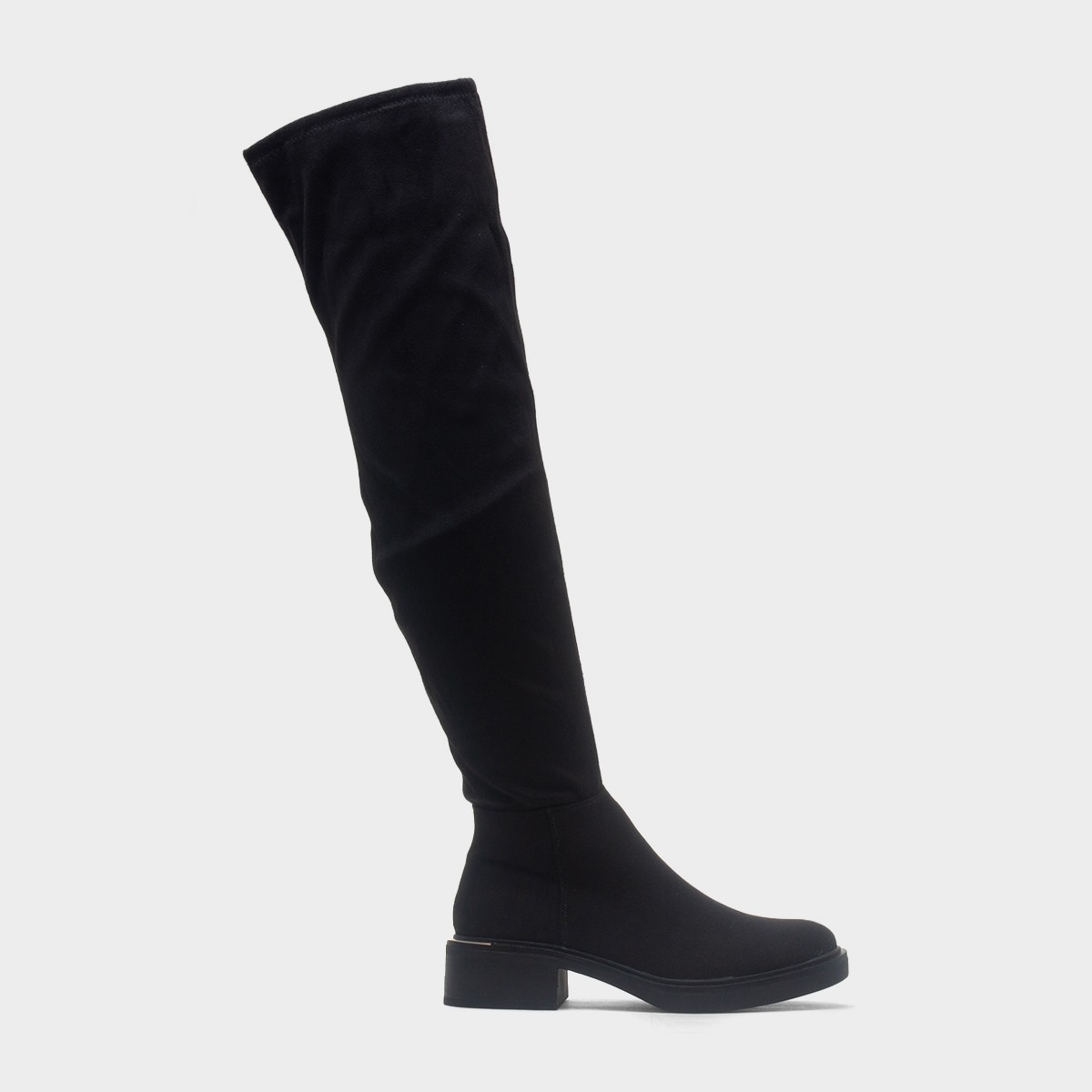 Noa Womens Black High Leg Boot