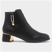 Truffle Collection Elsie Womens Black Ankle Boot (Click For Details)