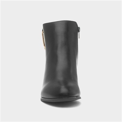 Elsie Womens Black Ankle Boot