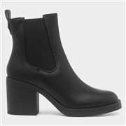 Truffle Collection Raya Womens Black Chelsea Boot (Click For Details)