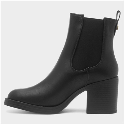 Raya Womens Black Chelsea Boot