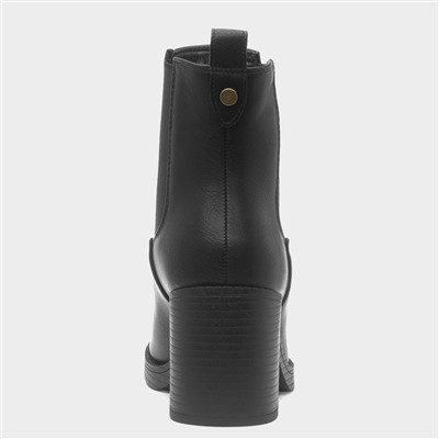 Raya Womens Black Chelsea Boot