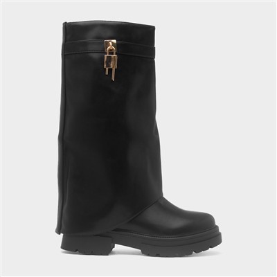 Alaina Womens Foldover Boot