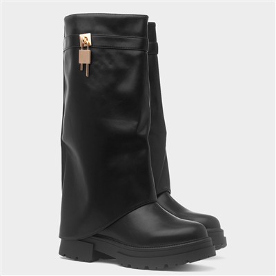 Alaina Womens Foldover Boot