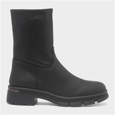Ramone Womens Black Calf Boot